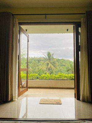 Vue sur les montagnes