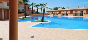 Pool - Cosy apartment pool sea view, golf (4P) (Pedreguer)