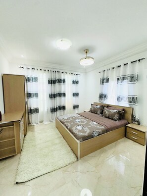 1 bedroom, iron/ironing board, WiFi, bed sheets