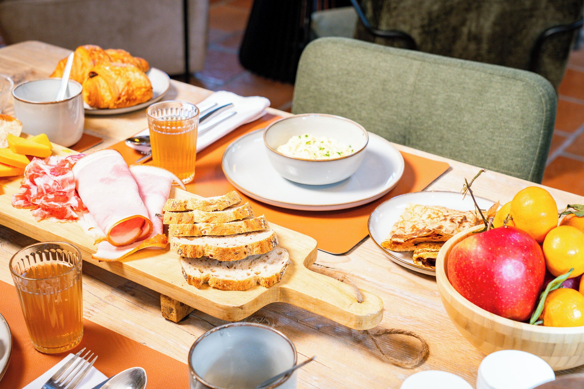 Breakfast buffet