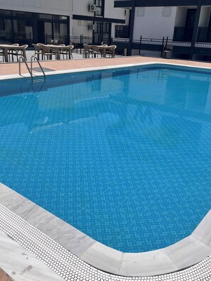 Seasonal outdoor pool