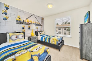 5 bedrooms, iron/ironing board, free WiFi, bed sheets - WOW Lakeview! Mickey & Minions! Resort Near Disney! (Kissimmee)