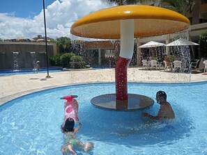 A heated pool - Caldas Novas apartment, comfort and guaranteed leisure, thermal pools. Close to the Center (Bairro do Turista II Caldas Novas)
