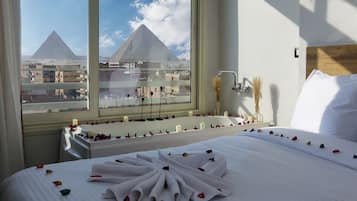 Exclusive Room | Premium bedding, Select Comfort beds, laptop workspace, free WiFi