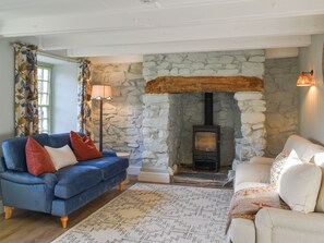 TV, fireplace - 2 bedroom accommodation in Bodmin (Bodmin)