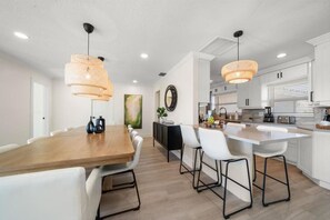 Dining - Luxe Waterfront Villa: Pool, Hot Tub, Golf Cart (Indian Rocks Beach)