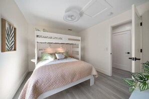 4 bedrooms, travel crib, free WiFi, bed sheets