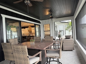 Outdoor dining