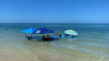 Liggestole, badehåndklæder