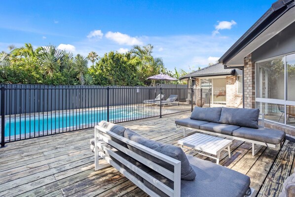 獨棟房屋, 泳池景觀 | 露台/庭院