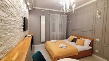 1 chambre, fer et planche Ă  repasser, Wi-Fi, draps fournis