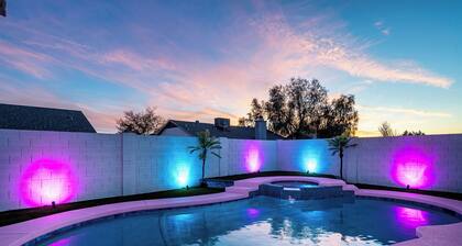 Dollhouse Daydream Barbie-inspired, Spacious 5-bedroom house with heated pool