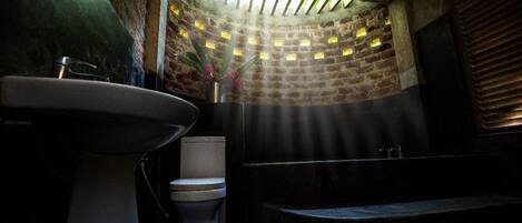 Towels, toilet paper