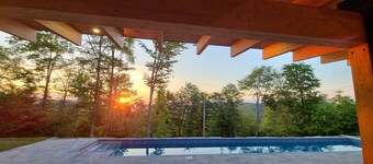 The Retreat - Mountain chalet - piscine & spa