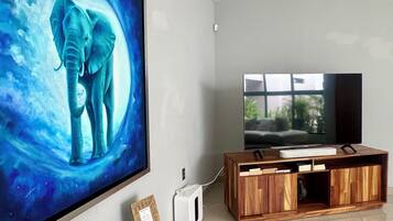 52-inch TV with digital channels, Netflix, streaming services