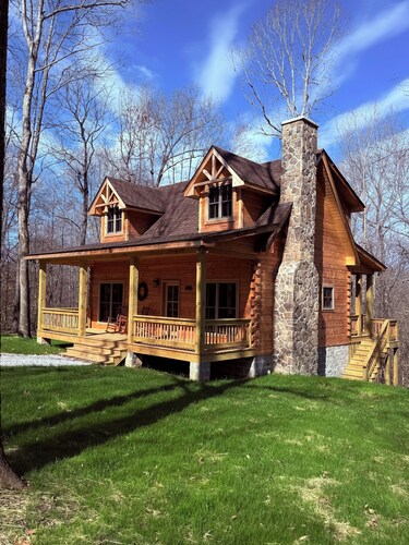 Turkey Creek Cabin Rental #2 at Tims Ford Lake, boat dock, Tullahoma.