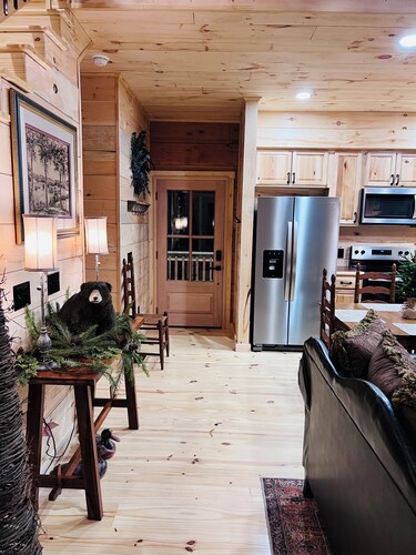 Turkey Creek Cabin Rental #2 at Tims Ford Lake, boat dock, Tullahoma.