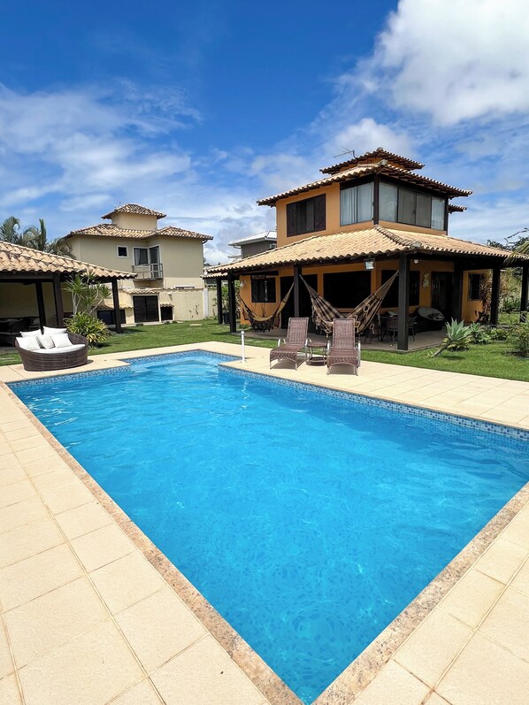 Alberca al aire libre 
