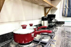 Microwave, oven, stovetop