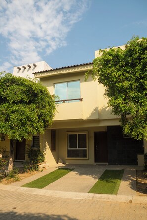 Façade de l’hébergement