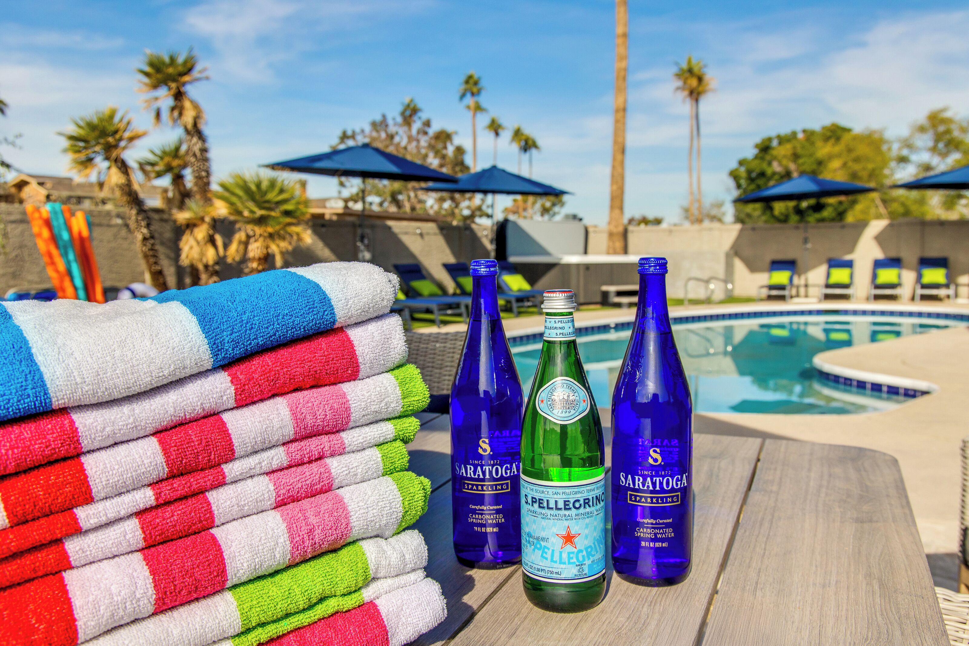 Außenpool, beheizter Pool