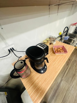 Free daily self-service breakfast