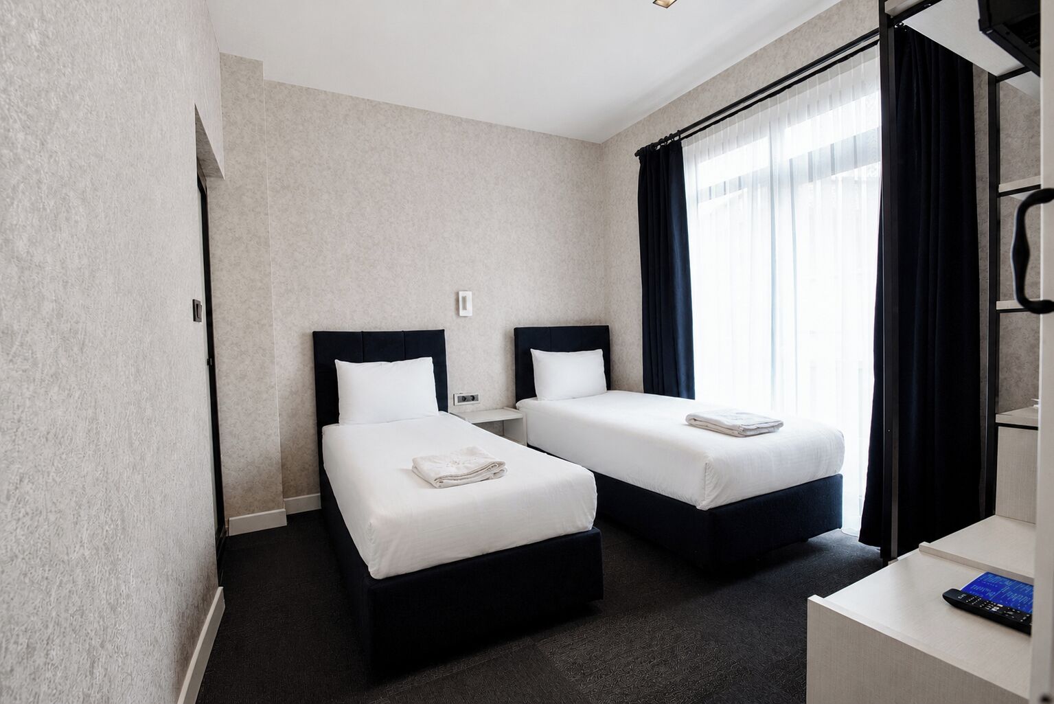 Premium bedding, minibar, in-room safe, desk