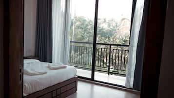 Comfort Single Room, Balcony, Garden View | Free WiFi