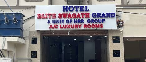 Fassade der Unterkunft