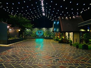 Entrée de l’hébergement