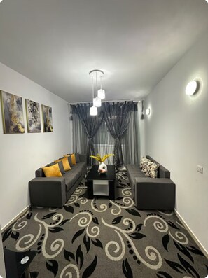 Appartement, 2 slaapkamers, toegankelijk voor mindervaliden, roken | Woonkamer