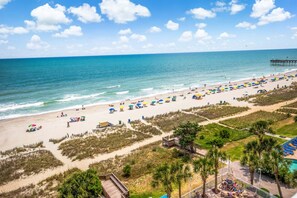 Signature Condo, 2 Bedrooms, Kitchen, Beach View | Balcony view - Atlantica 753 (Myrtle Beach)