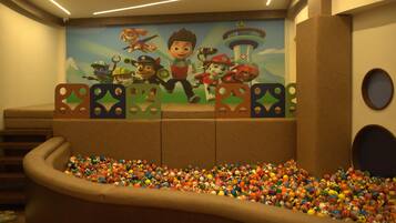 Indendørs legeområde for børn