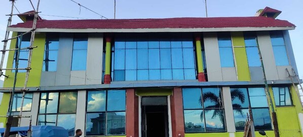 Façade de l’hébergement