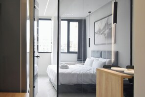 Deluxe-Apartment | 1 Schlafzimmer, individuell dekoriert, individuell eingerichtet