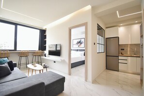 Deluxe appartement | 1 slaapkamer, individueel gedecoreerd, individueel gemeubileerd