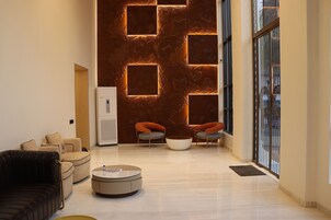 Lobby sitting area