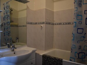 Bathroom - South-facing studio with Pyrenees views in Font-Romeu (Font-Romeu-Odeillo-Via)