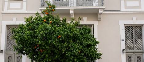 Fassade der Unterkunft