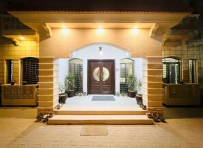 Entrada de la propiedad