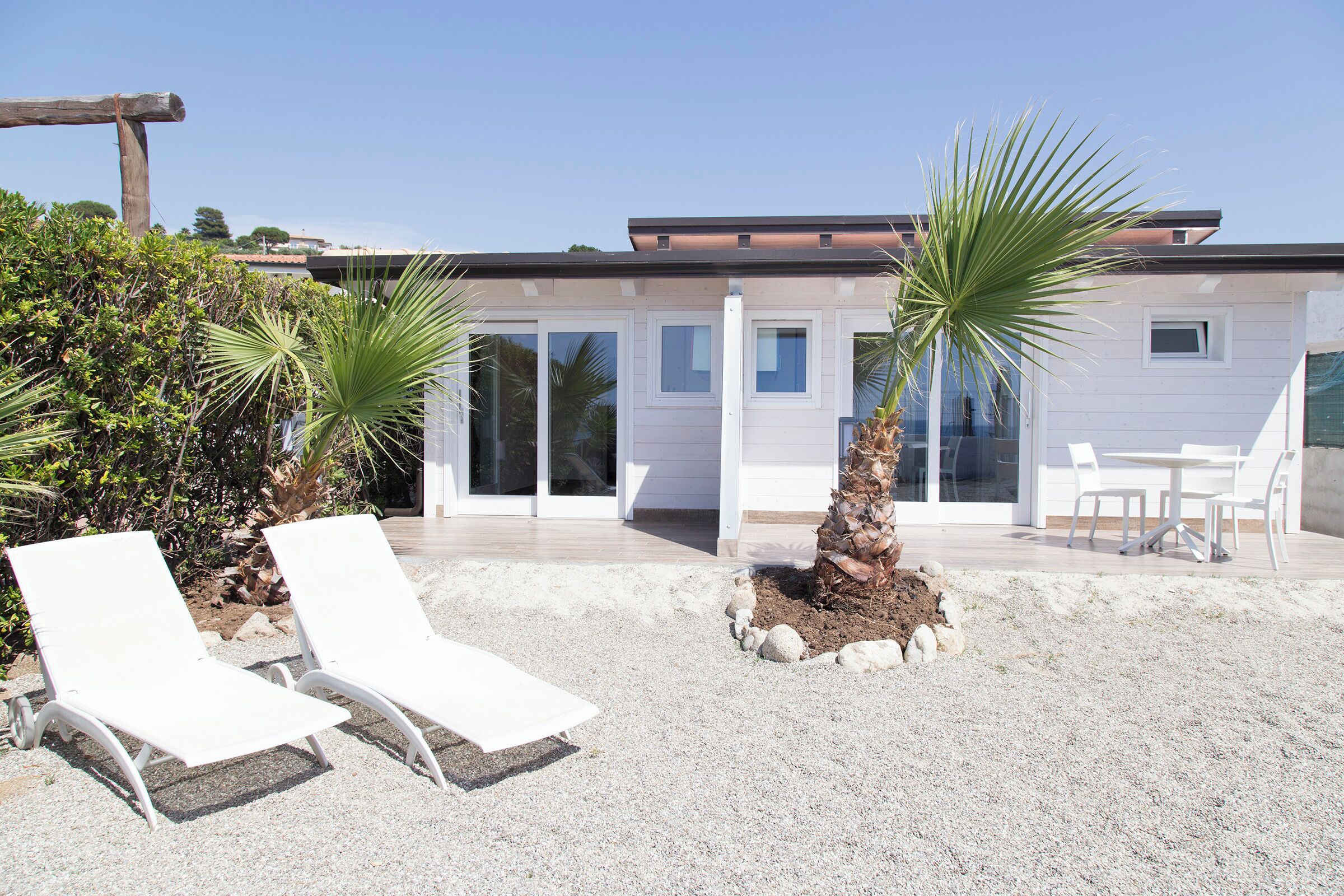 Fassade der Unterkunft