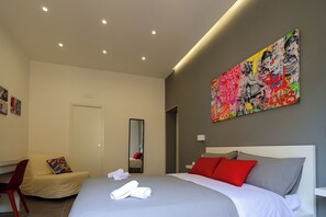 Deluxe-Zimmer, Balkon, Stadtblick