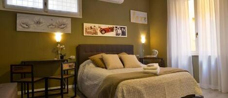 1 soverom, strykejern/-brett, wi-fi og sengetøy