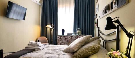 1 soverom, strykejern/-brett, wi-fi og sengetøy