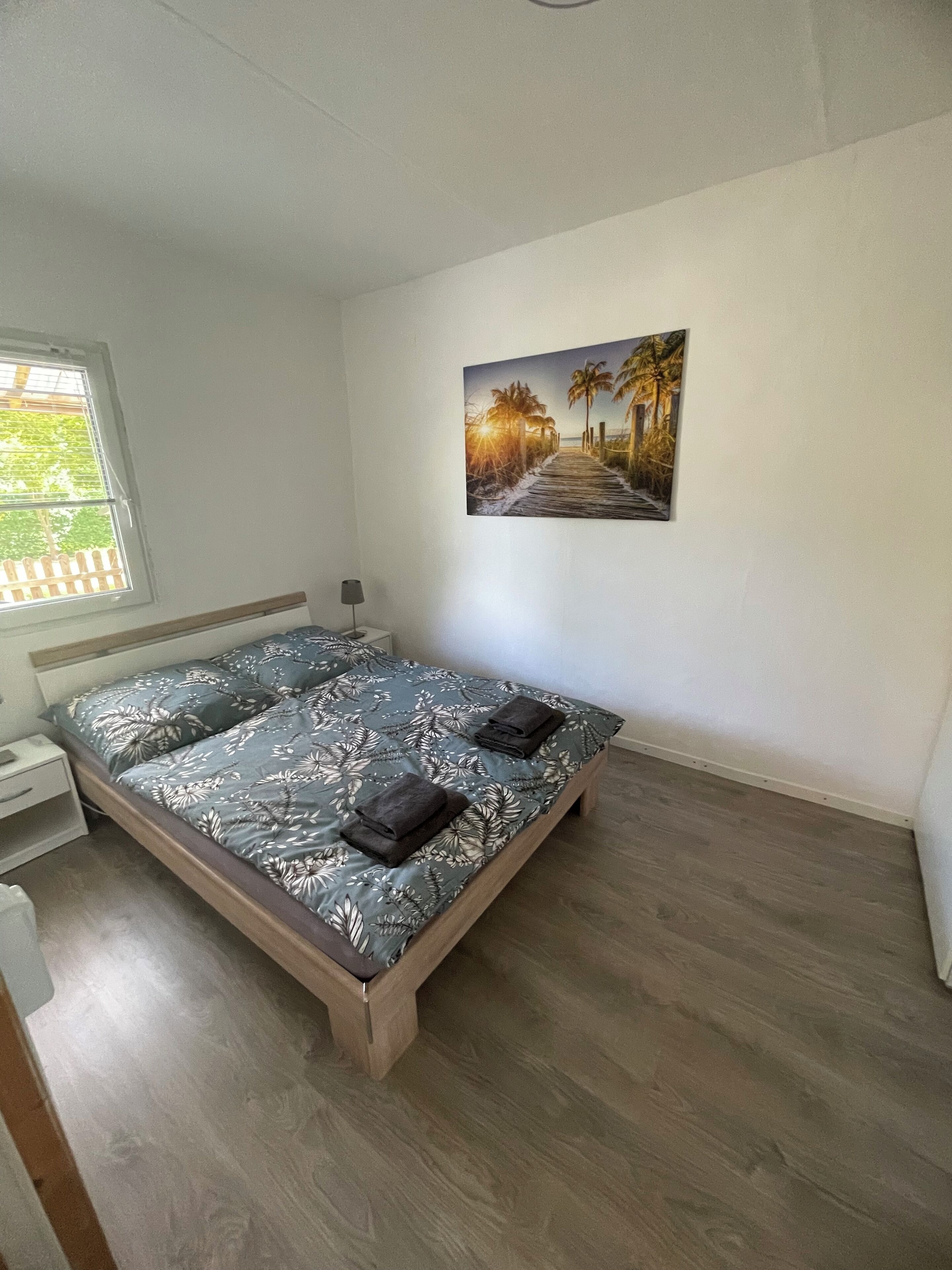 1 makuuhuone, vuodevaatteet