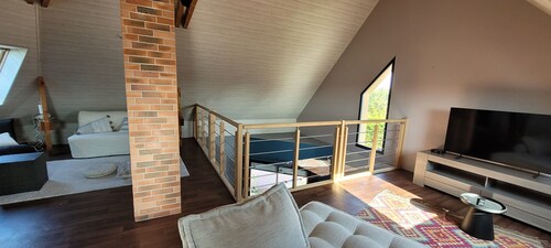 Large house close to the beach 