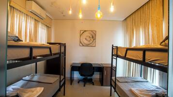 Economy Shared Dormitory, City View | 1 bedroom, desk, laptop workspace, blackout drapes