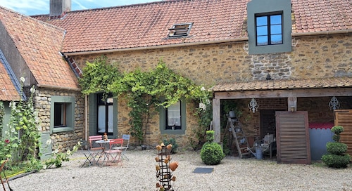 La Ferme des Pins, relaxation with family and friends, 15 minutes from the beach