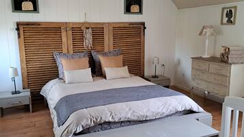 3 chambres, fer et planche Ă repasser, Wi-Fi, draps fournis