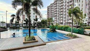 Room, 2 Bedrooms, Accessible, Balcony | Pool | Outdoor pool